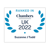 Suzanne Todd ranked in Chambers UK 2022