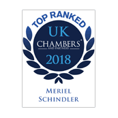 Meriel Schindler top ranked in Chambers UK 2018