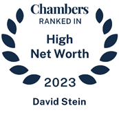 David Stein ranked in Chambers HNW guide 2023
