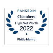 Philip Munro ranked in Chambers HNW 2022