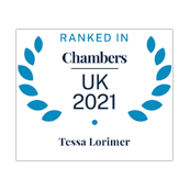 Tessa Lorimer ranked in Chambers UK 2021