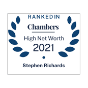 Stephen Richards ranked in Chambers HNW 2021