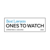 Christina Cacchio Recognised by Best Lawyers Ones To Watch 2022