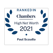 Paul Sczudlo ranked in Chambers HNW 2021