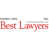 2026 Best Lawyers recognition badge for Edward Renn