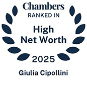 2025_Chambers_HNW_Ranked_Giulia_Cipollini