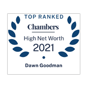 Dawn Goodman ranked in Chambers HNW 2021