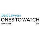 2026 Best Lawyers recognition badge for Alan Witlen