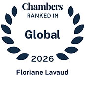 2026 Chambers Global recognition badge for Floriane Lavaud