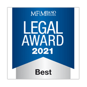 Best in Milano Finanza Legal Award 2021