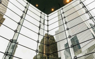 Picture of a glass building