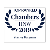 Stanley Bergman top ranked in Chambers HNW 2019