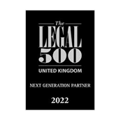 Next Generation Partner Legal 500 UK 2022