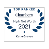 Katie Graves top ranked in Chambers HNW 2021