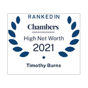 Timothy Burns ranked in Chambers HNW 2021
