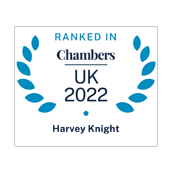 Harvey Knight ranked in Chambers UK 2022