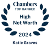 2024 Chambers HNW recognition for Katie Graves