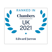 Edward Jarron ranked in Chambers UK 2021