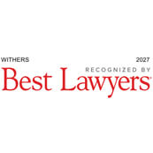 Recognition badge with red text on white background for Best Lawyers 2027 for Jessica Nall