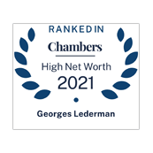 Georges Lederman ranked in Chambers HNW 2021