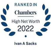 Ivan Sacks ranked in Chambers HNW guide 2022