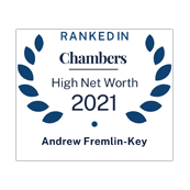 Andrew Fremlin-Key ranked in Chambers HNW 2021