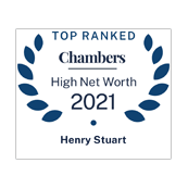 Henry Stuart ranked in Chambers HNW 2021