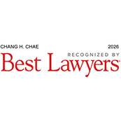 2026 Best Lawyers recognition badge for Chang Chae