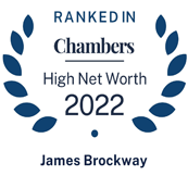 James Brockway ranked in Chambers HNW guide 2022