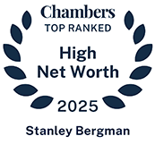 2025 Chambers High Net Worth Guide recognition badge for Stanley Bergman
