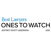 2026 Best Lawyers recognition badge for Jeffrey Lederman