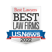 Ranked in best law firms by US News & World Report in 2021