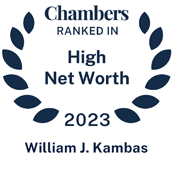 Bill Kambas ranked in Chambers HNW guide 2023
