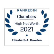 Elizabeth Bawden ranked in Chambers HNW 2021
