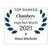 Diana Wierbicki top ranked in Chambers HNW 2021