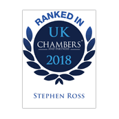 Stephen Ross ranked in Chambers UK 2018