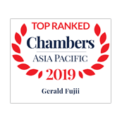 Gerald Fujii top ranked in Chambers Asia Pacific 2019