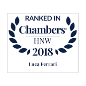 Luca Ferrari ranked in Chambers HNW 2018