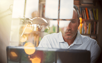 Man on laptop