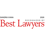 2026 Best Lawyers recognition badge for Sandra Viana