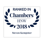 Steven Kempster ranked in Chambers HNW 2018