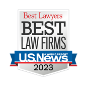 Ranked in best law firms by US News & World Report in 2023