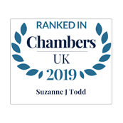 Suzanne Todd ranked in Chambers UK 2019