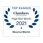 Maurice Martin ranked in Chambers HNW 2021
