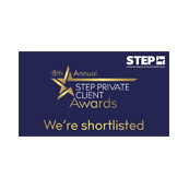 2023 shortlisted for STEP private client awards
