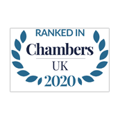 Ranked in Chambers UK 2020