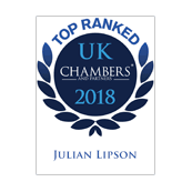 Julian Lipson top ranked in Chambers UK 2018