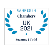 Suzanne Todd ranked in Chambers UK 2021