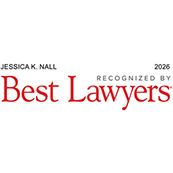 2025 Best Lawyers award badge for Jessica Nall