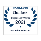 Natasha Stourton ranked in Chambers HNW 2021